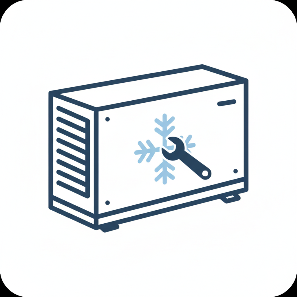 Air conditioning repair icon